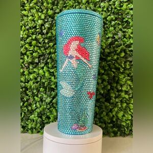 The Little Mermaid Bling Tumbler
